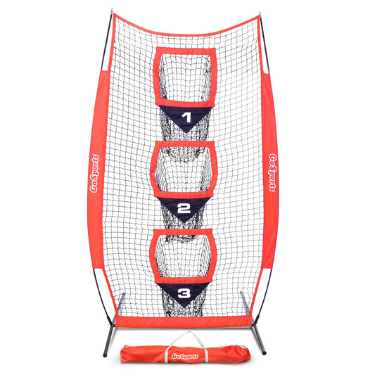 8 Ft X 4 Ft Football Training Vertical Target Net - Improve Qb Throwing Accuracy