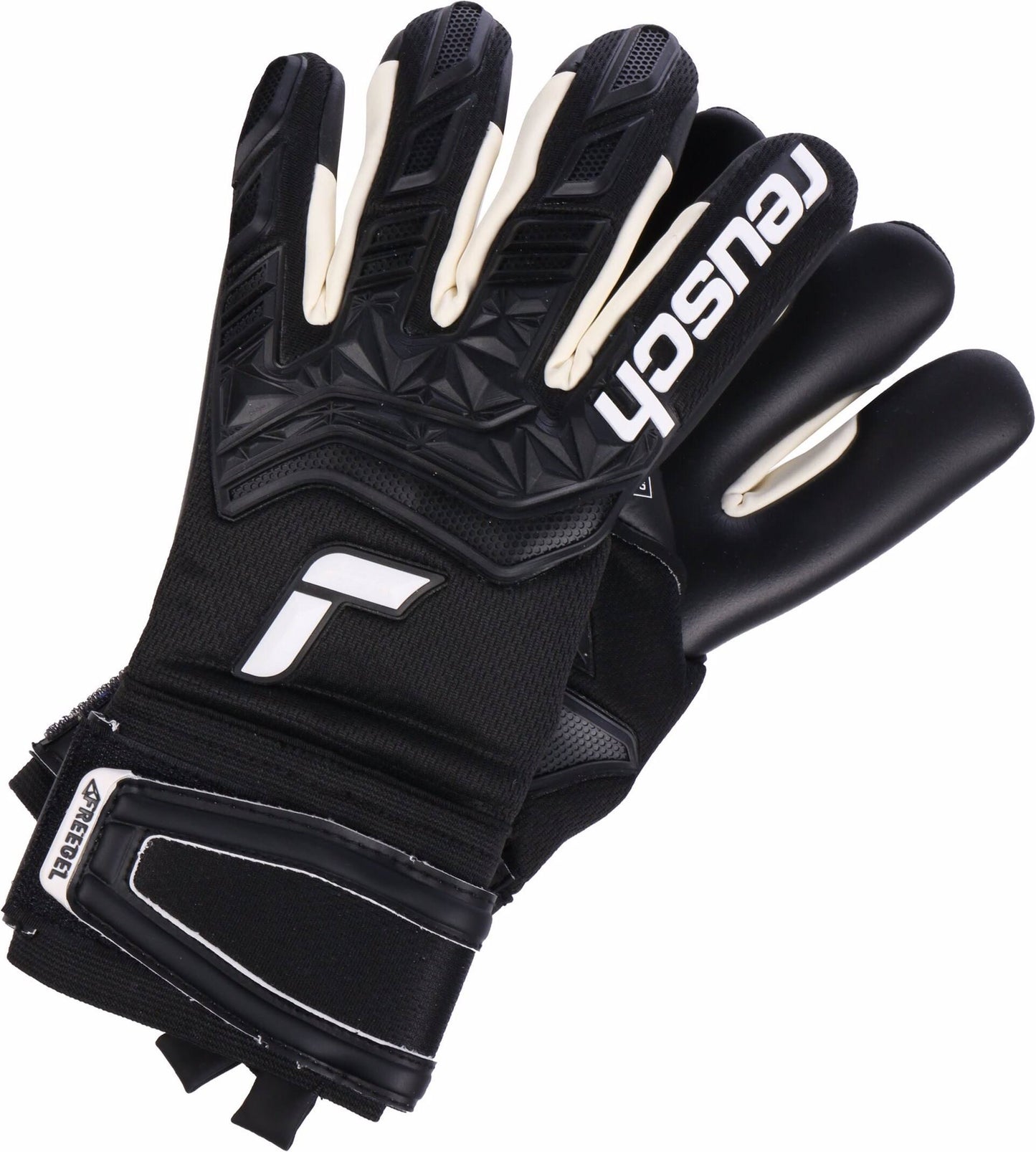 Attrakt Freegel Infinity Finger Support Goalkeeper Gloves Size Black 10