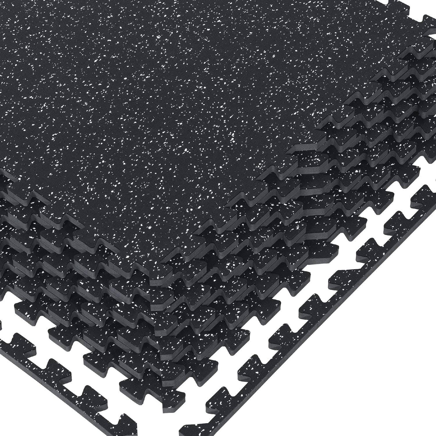 1月2日 Inch Thick 48 Sq Ft Rubber Top High Density Eva Foam Exercise Gym Mats 12 Pcs - Interlocking Puzzle Floor Tiles For Home Gym Heavy Workout