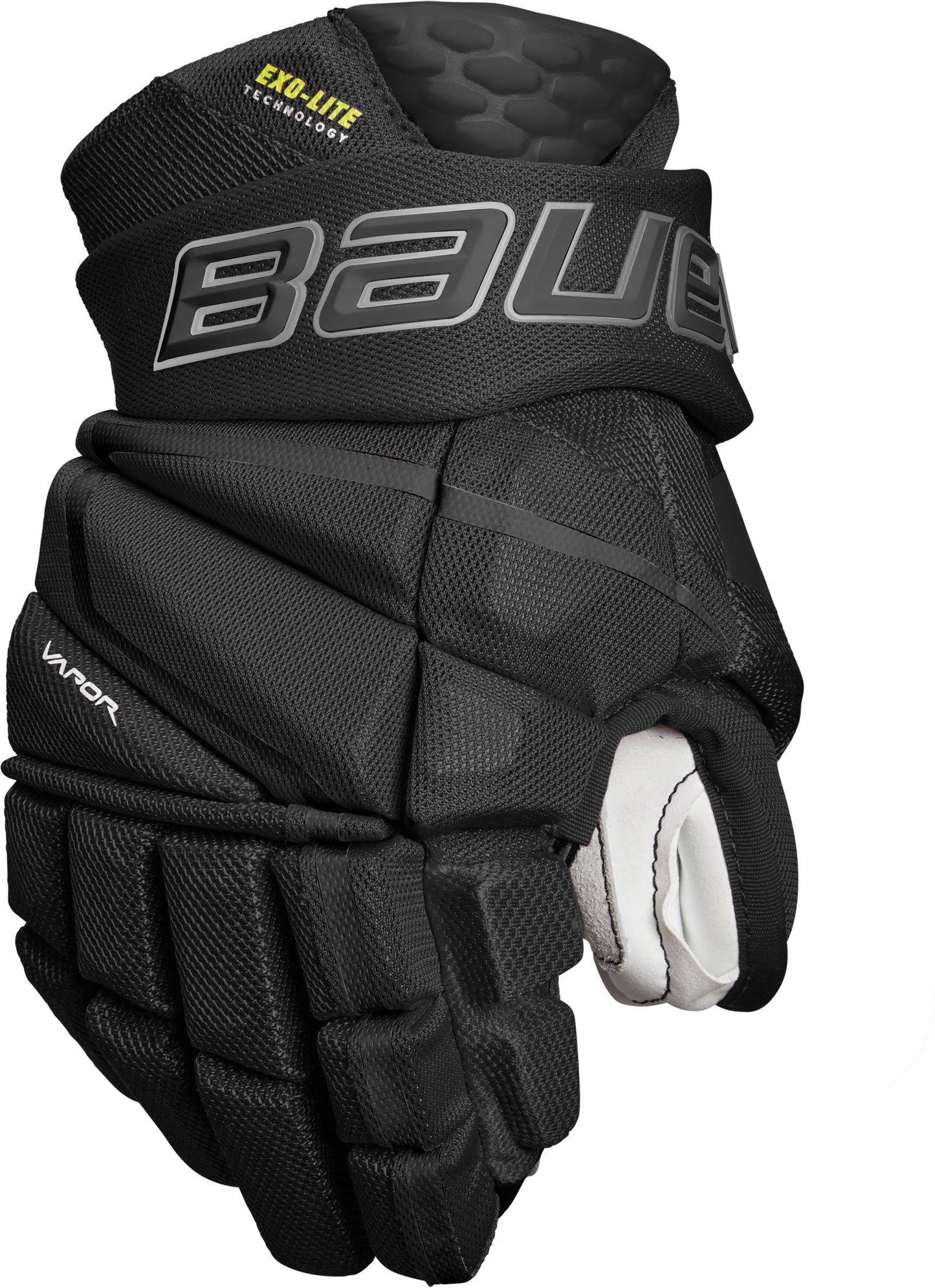 Vapor Hyperlite Hockey Gloves - Junior - Black/Gold - 10.0