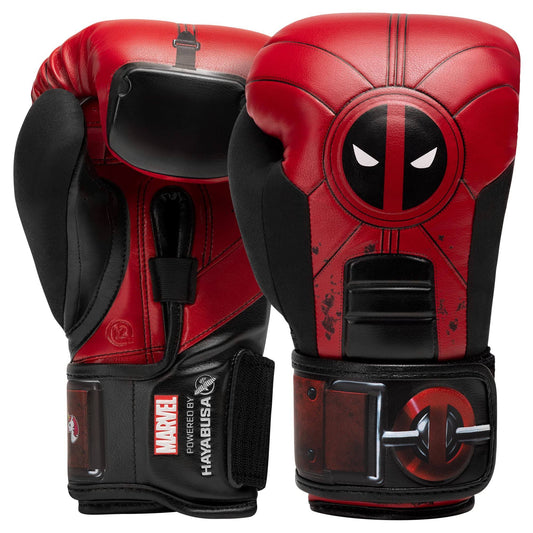 Youth Deadpool Boxing Gloves - Red/Black - 10 Oz At  Fightwear