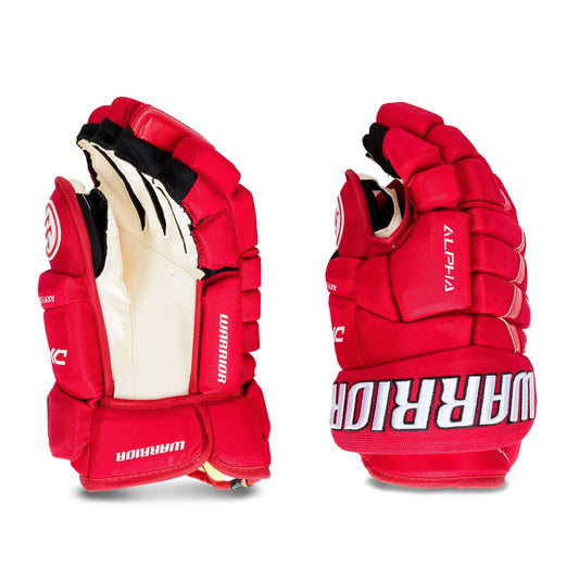 Alpha Pro Hockey Gloves - Junior - Black - 10.0