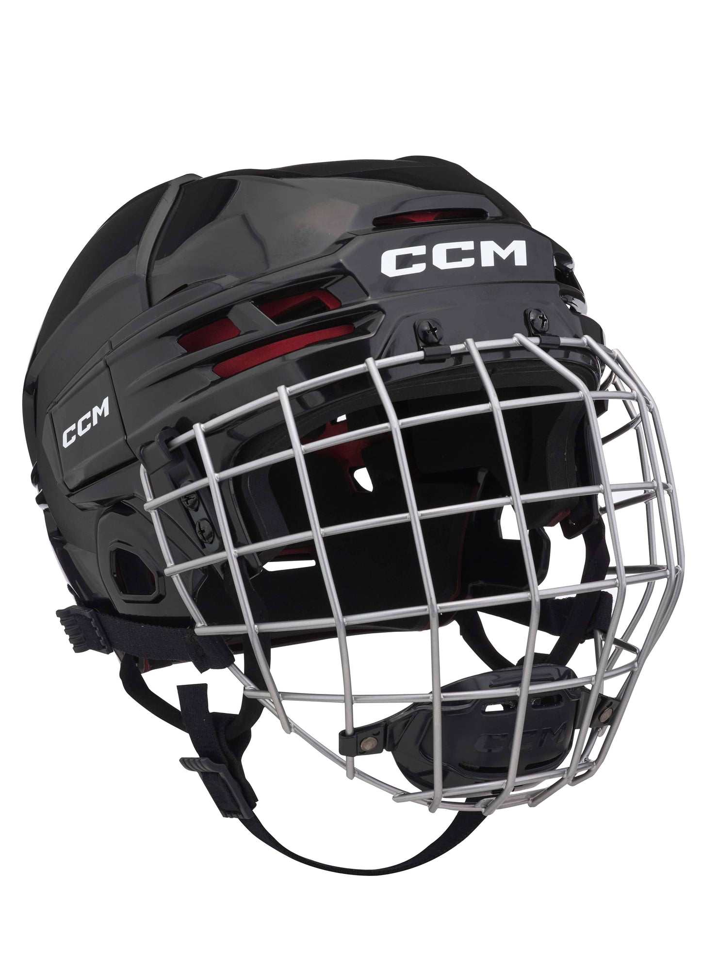 Tacks 70 Hockey Helmet Combo - Senior, Medium, Black