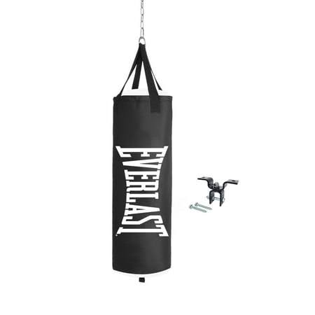 70lb Blk Core Heavy Bag Kit With Hanger, Black